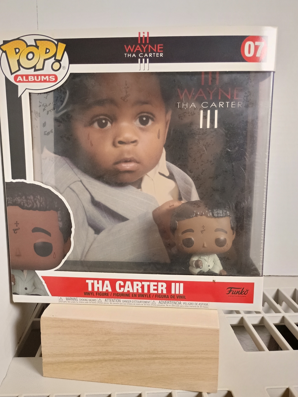 Funko Pop! Albums Tha Carter III #07 Figure #07 NIB White & Red